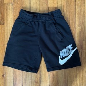 Black cotton Nike shorts